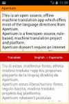 Apertium screenshot 2