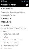 Writer screenshot 3