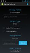 Online Nandroid Backup screenshot 2