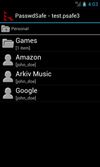 PasswdSafe screenshot 1