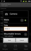 Exif4film screenshot 2