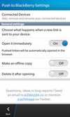 Push To BlackBerry screenshot 3