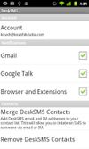 DeskSMS screenshot 1