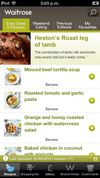Waitrose screenshot 1