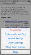 Onion Browser screenshot 2