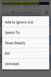 Context menu