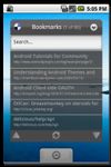 Bookmark home widget