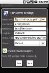 AndFTP screenshot 2