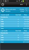 Call sms data monitor counter screenshot 2