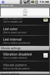 Settings for SMS