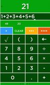 Solve - A colorful calculator screenshot 2
