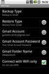 SMS Backup Android screenshot 1