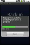 SMS Backup Android screenshot 2