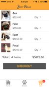 Mobile-optimized checkout and cart process API
