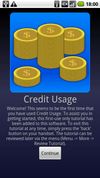 Credit Usage screenshot 3