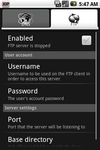 FTP server settings