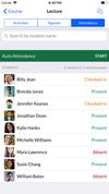 Instant one-tap attendance!
