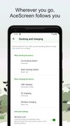For each dock type and charging mode, you can set an alternate rule.