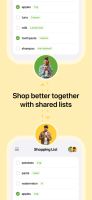 Shop together more easily with shared grocery lists. Keep everyone on the same page in real time.