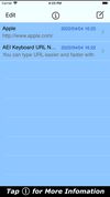 AEI Keyboard URL Note screenshot 2