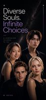 Diverse characters available