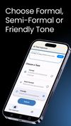 choose friendly tone.
