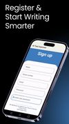 register and start write smarter.