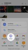 Supports mobile share menus and drag and drop on desktop