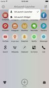 AirLaunch - Launcher on Today Widget screenshot 2