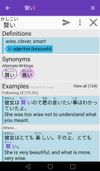 Akebi Japanese Dictionary screenshot 1