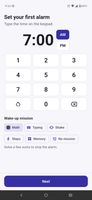 Alarm Drill’s main screen, where you can set up and manage mission-based alarms.