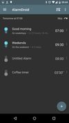 AlarmDroid screenshot 2