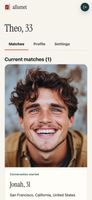 A few considered matches, not an endless grid