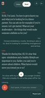 Talk with Lumi, the AI matchmaker, by voice or text