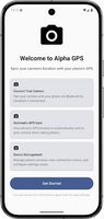 Alpha GPS screenshot 1