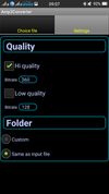 Amp3Converter screenshot 2