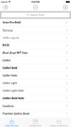 AnyFont screenshot 1