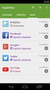 AppDetox screenshot 1