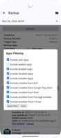 AppListBackup screenshot 2