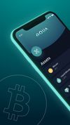 Aqua Bitcoin Wallet screenshot 1