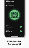 UI on mobile (dark)