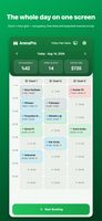 The whole day on one screen: courts by hour, booked and free