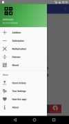 Arithmetic practice and tests screenshot 1