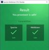 Your processor is safe!