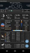 Planets & Night info