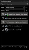 Audio Device Switcher screenshot 2