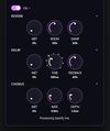 Built-in reverb, delay and chorus.