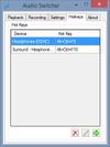 Audio switcher screenshot 3