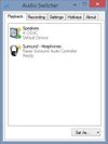 Audio switcher screenshot 1