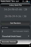 Generate lotto picks